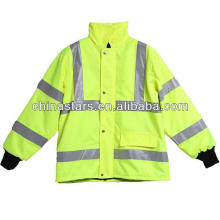 EN471Certified Oxford Warm Keeping Reflective Safety Winter Coat